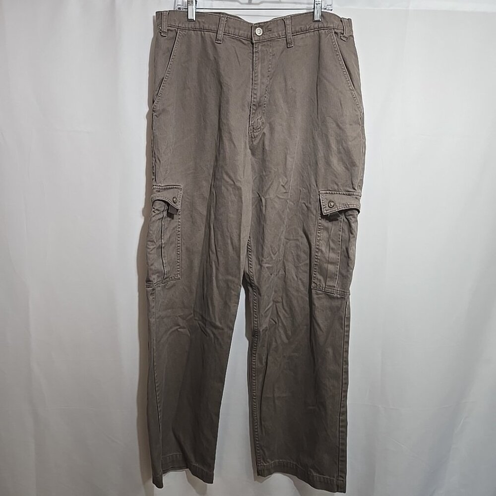 Levis Silvertab Khakis Mens Size 36/34 (Real 37/33) Cargo Pants Carpenter Y2K